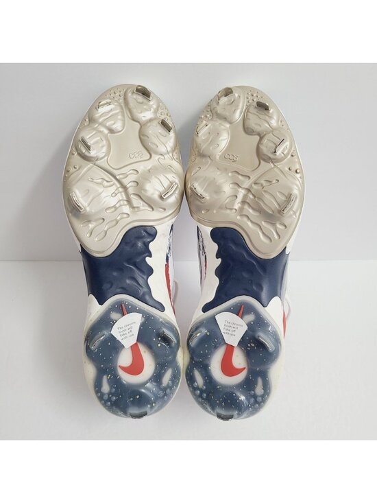 Nike Alpha Huarache Elite 4 Low 4th Of July Baseball Cleats FZ7345-102 Size 13.5 main image 7